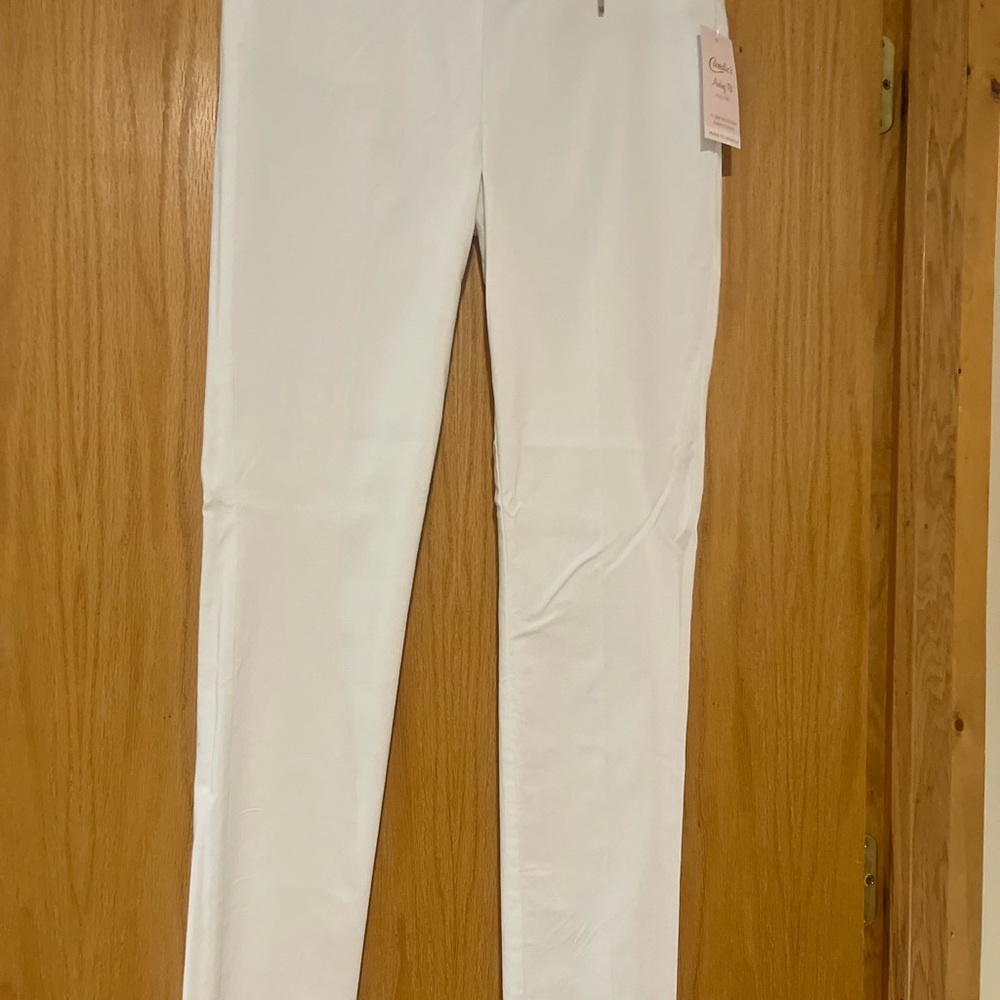 Candie's Cream Slim Fit Pants